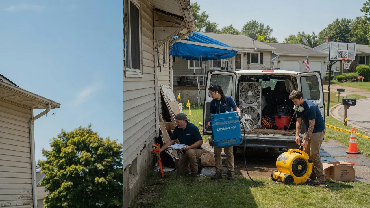 Ceiling Leak Cleanup in York Harbor, ME near me